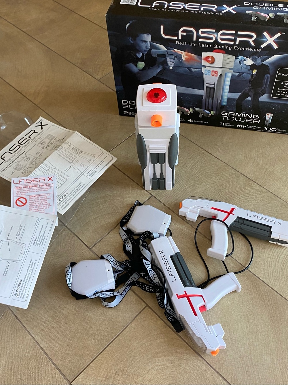 Laser Tag Set - 2 Guns & Sensors